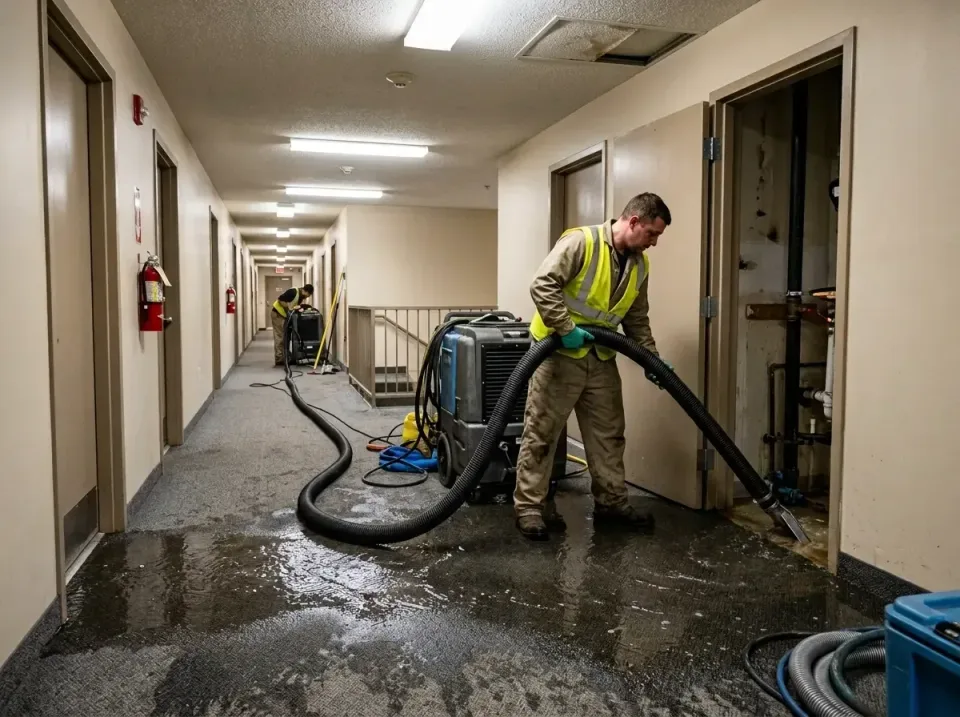 multi-unit-apartment-hallway-f-005 — frequently asked questions, Emergency Burst Pipe Water Extraction & Removal in Waite Pa…